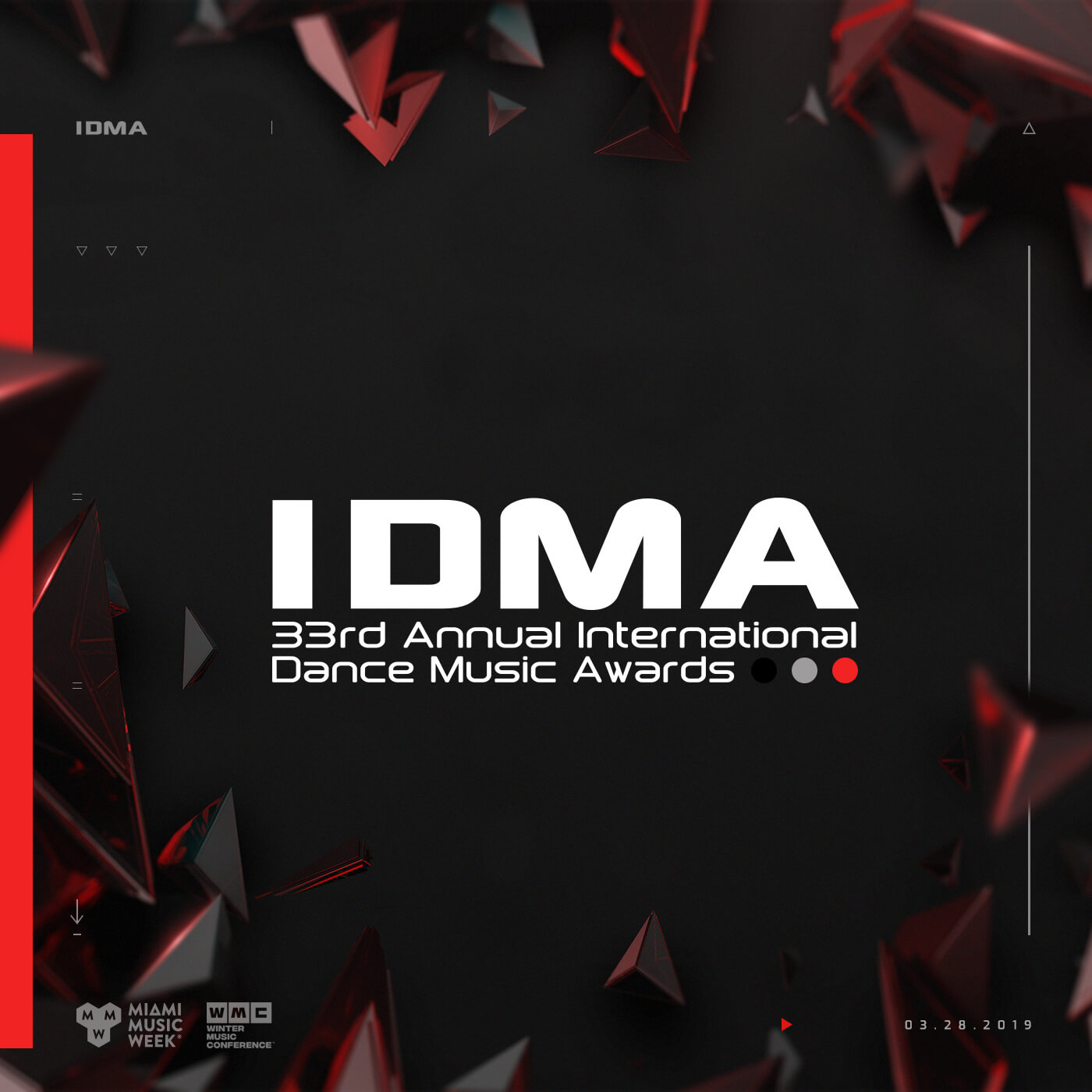 WMC 2019 IDMA International Dance Music Awards Logo