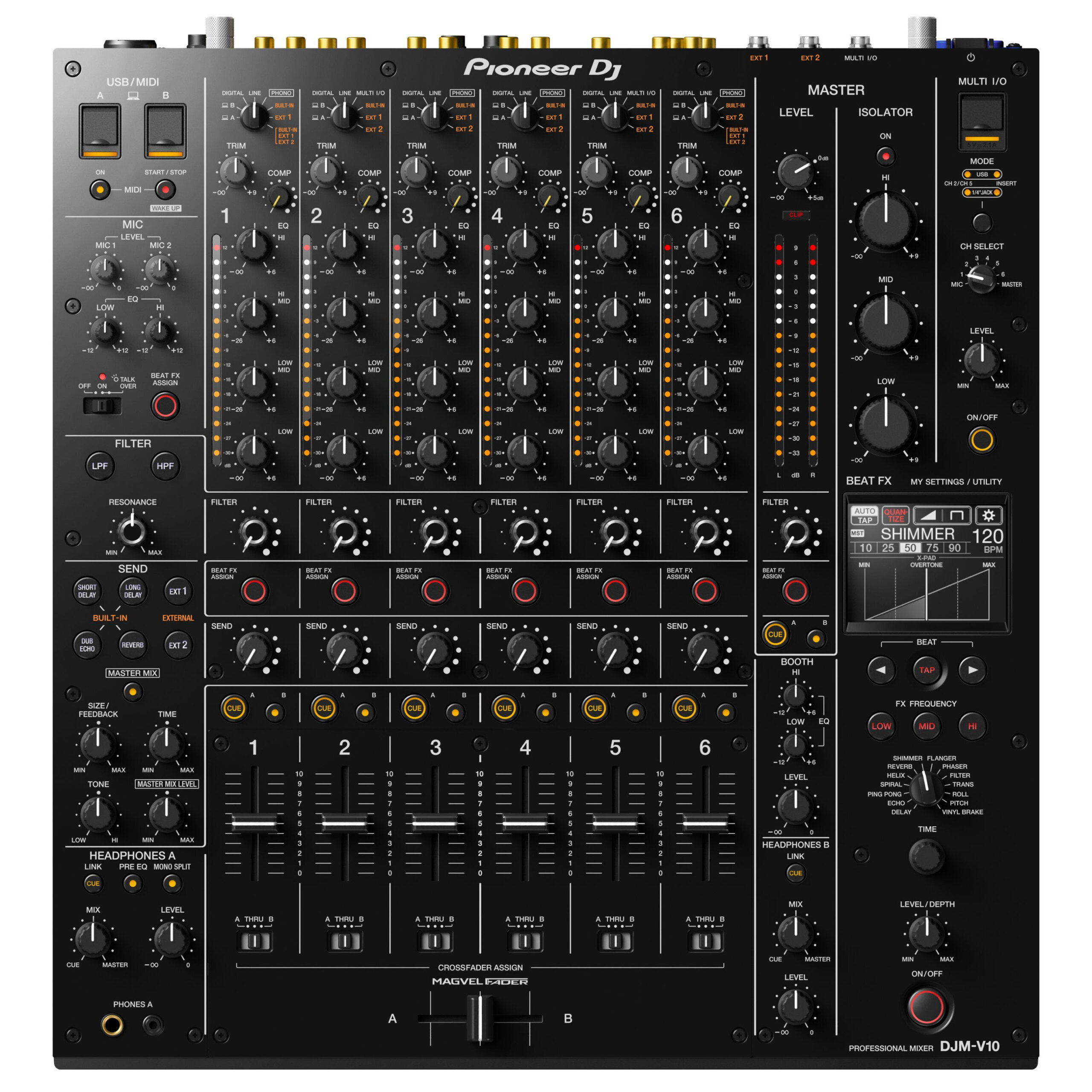 Test The New Pioneer DJ DJMV10 Mixer Exclusively At WMC's Guitar